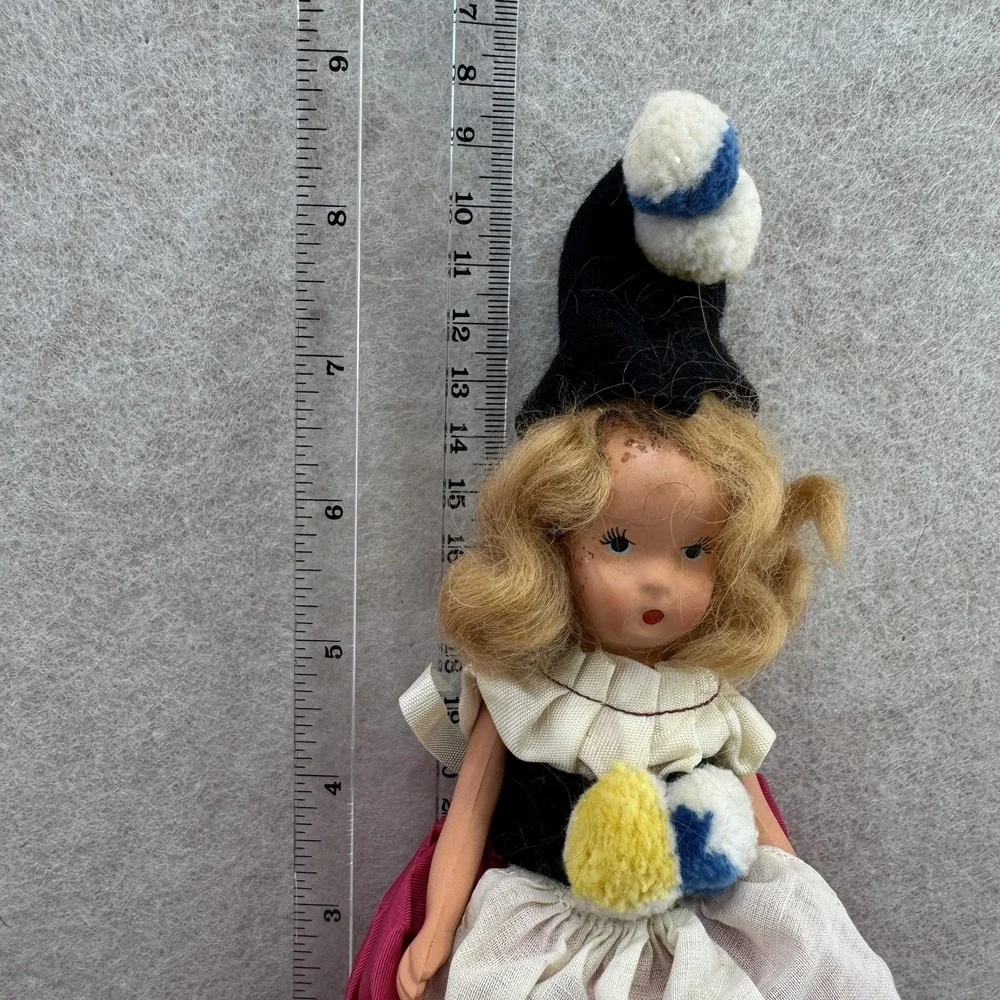 K & H Kerr‎ & Hinz Bisque Dolls 7in Blonde Fashion Doll Blue Eyes